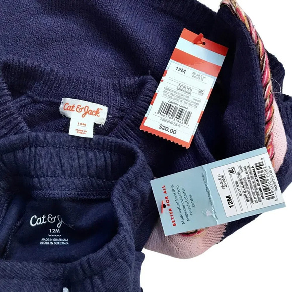 Cat & Jack NWT Outfit for Girls 12M - Picture 10 of 11